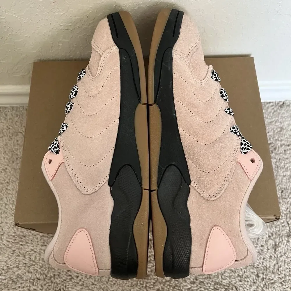 Jordan Men Pink Black Gum Suede Skate Nike Session Size 9 IB3731-600 New